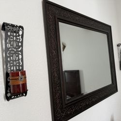 Mirror + Candle Holder (2)