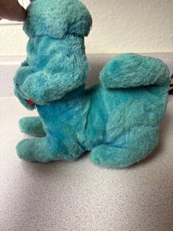 Vintage Blue Plush Toy
