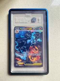 Mega Charizard X ex Pokemon Phantasmal Flames Special Illustration TAG 9