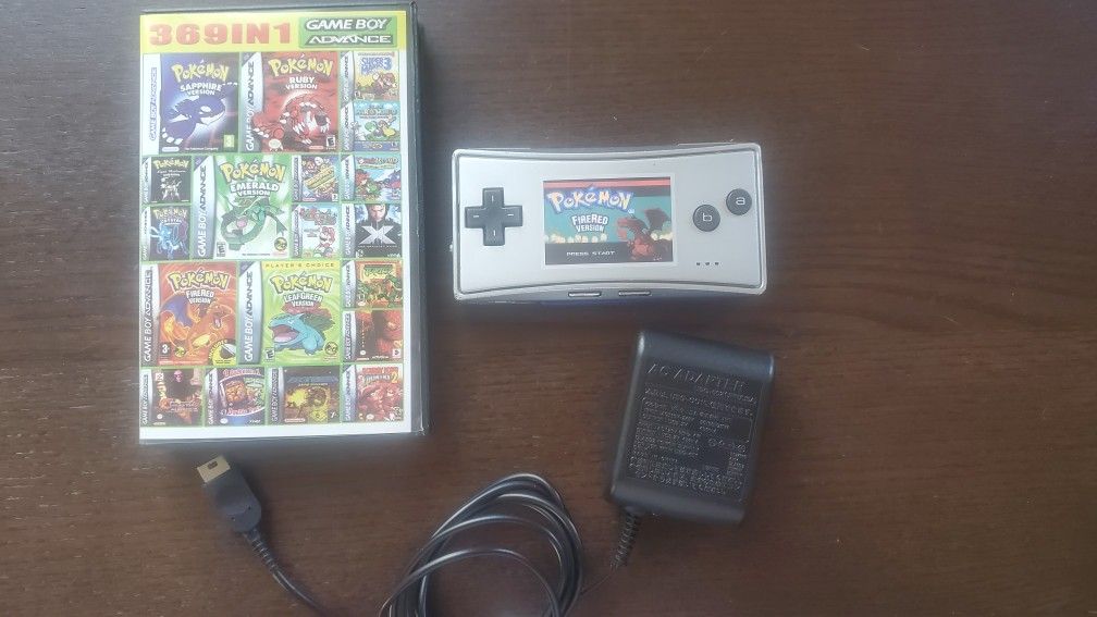 369 Shell Nintendo GBA GAMEBOY MICRO BRAND NEW SHELL 369 GAMES IN ONE POKEMON ...