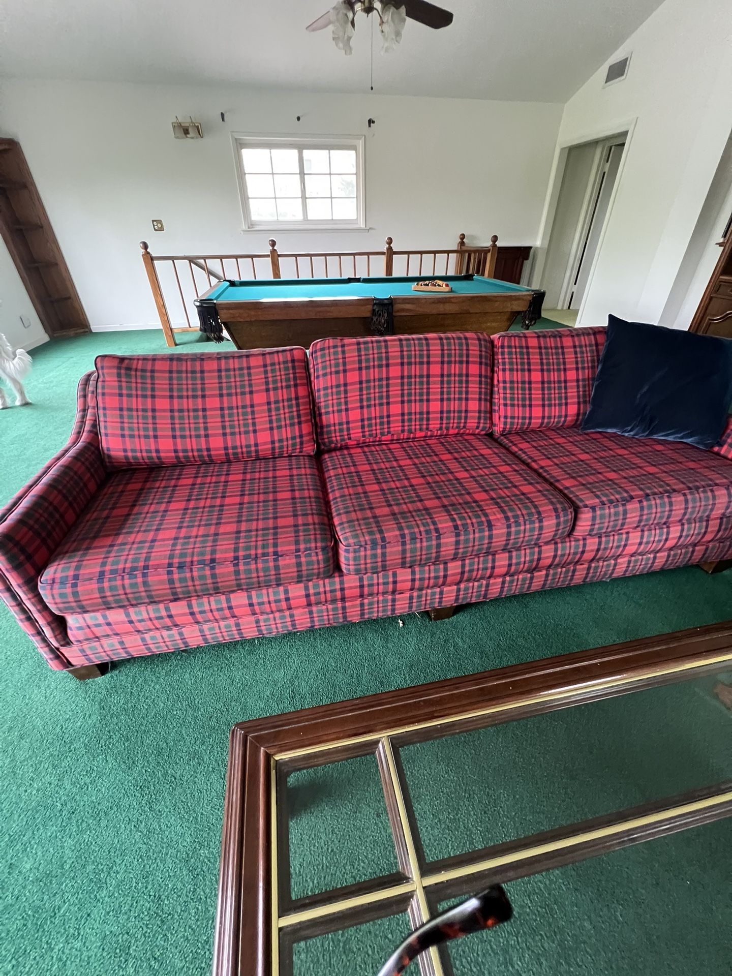 Plaid Couch