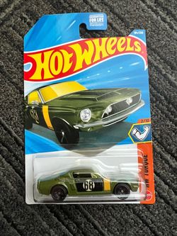 Hot Wheels Green ’68 Ford Mustang Shelby GT500 – Brand New | HW Torque