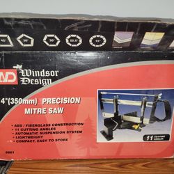 Vintage 14" Precision Mitre Saw Rare Windsor Design Harbor Frieght
