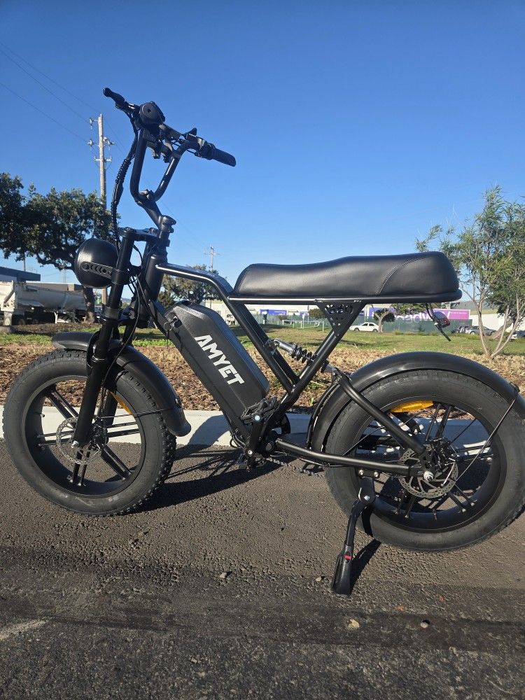 Brand New Electric Bike 28mph 70miles, Dual Suspension, 20inch Fat Tire. Deliver Available 