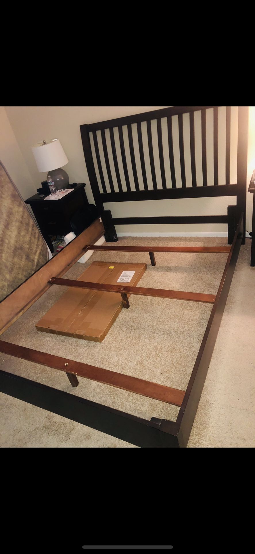 Queen Sleigh Bed Frame 