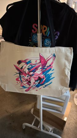 Sylveon Tote Bag  New