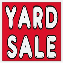 YARD SALE