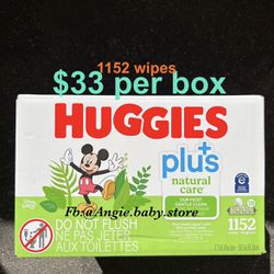 Huggies Natural Care Sensitive Wipes 