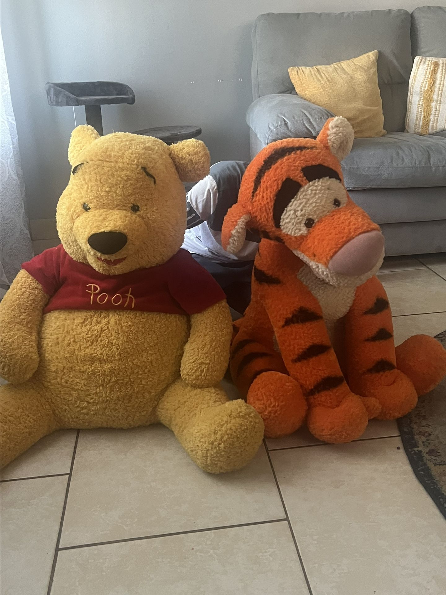 Giant Winnie The Pooh AndTiger