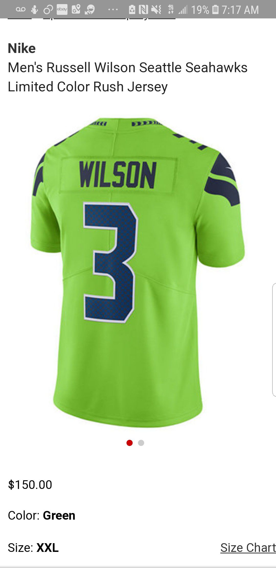 russell wilson nike limited jersey
