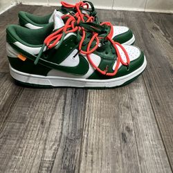 Nike Dunk Low Off-White Pine Green