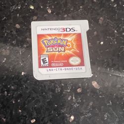 Pokemon Sun- Nintendo 3DS Game