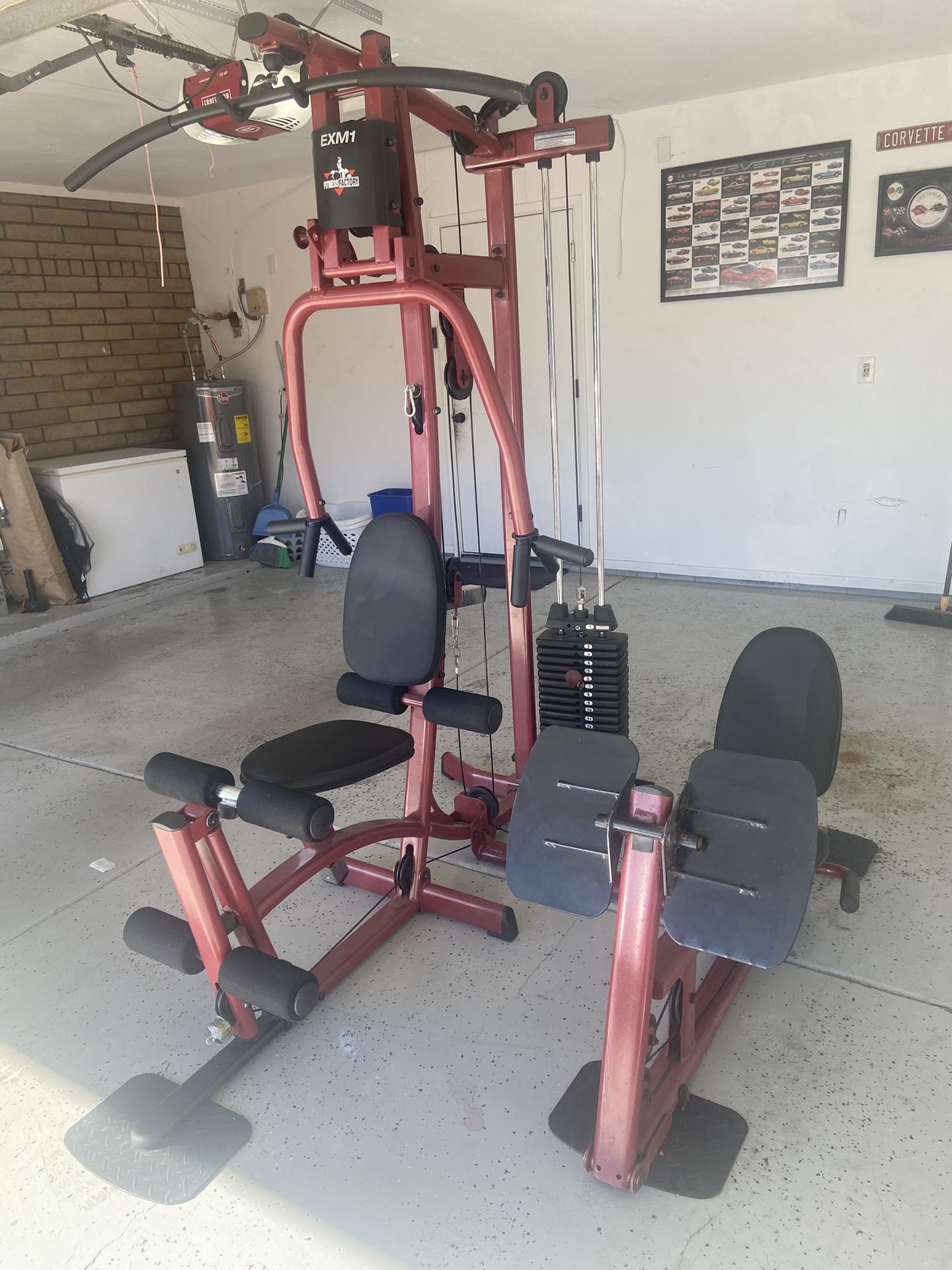 EXM1 Fitness Factory gym equipment