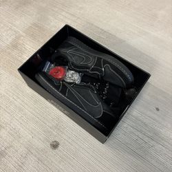 Jordan 1 Retro Low OG SP Travis Scott Black Phantom SZ 11