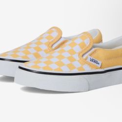 Checker Yellow Vans Available For Pickup