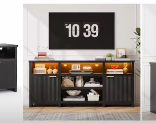 TV stand with LED LIGHTS