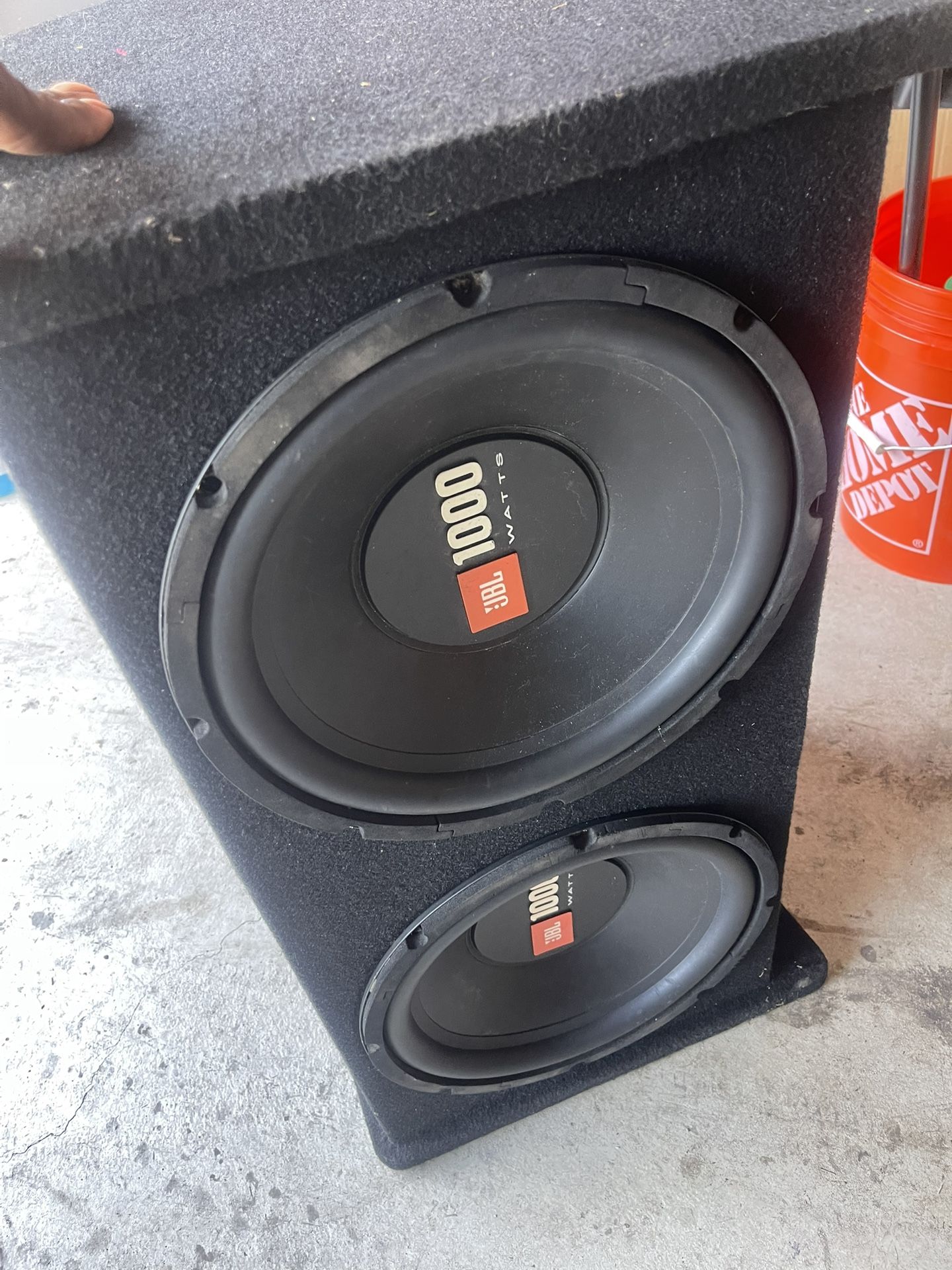 JbL 12” speakers