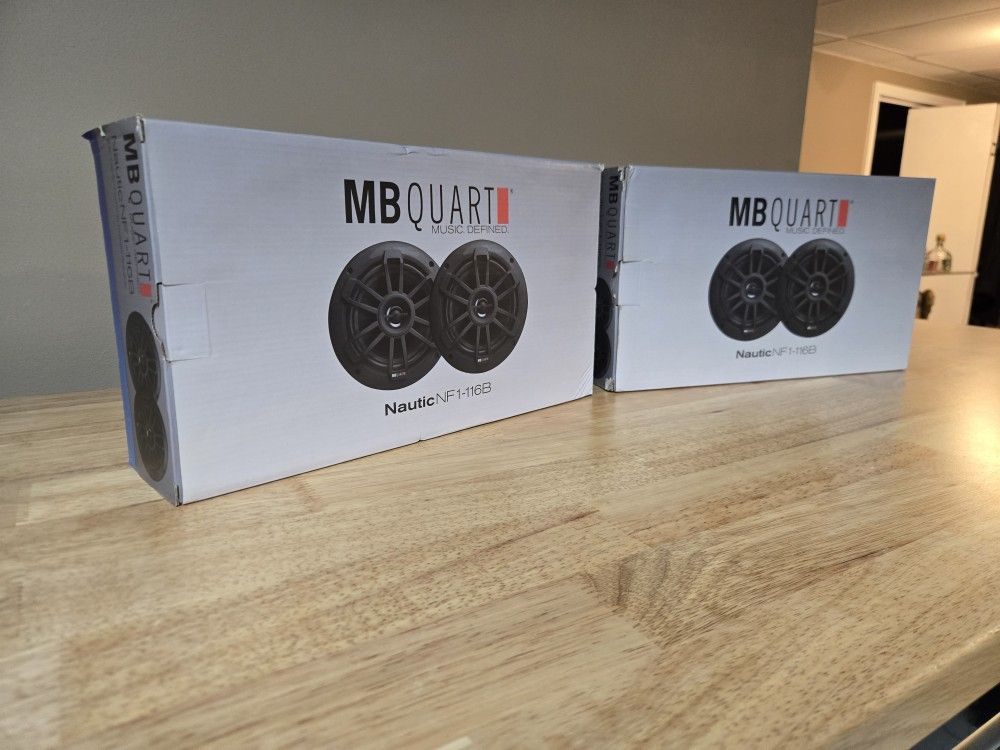 Brand New MBQuart 6.5 Speakers