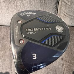 Callaway Big Bertha Reva Women 3wood Left Handed