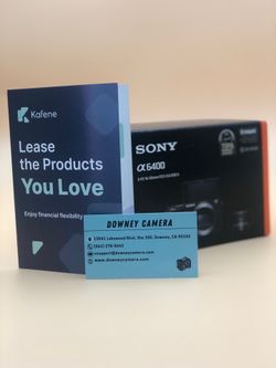 Sony a6400 w/16-50mm lens sale 05/19