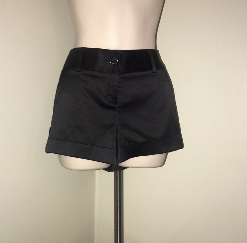 New Express black silk shorts for sale !!!