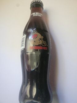 1993 San Francisco 49ers Coca- Cola Bottle