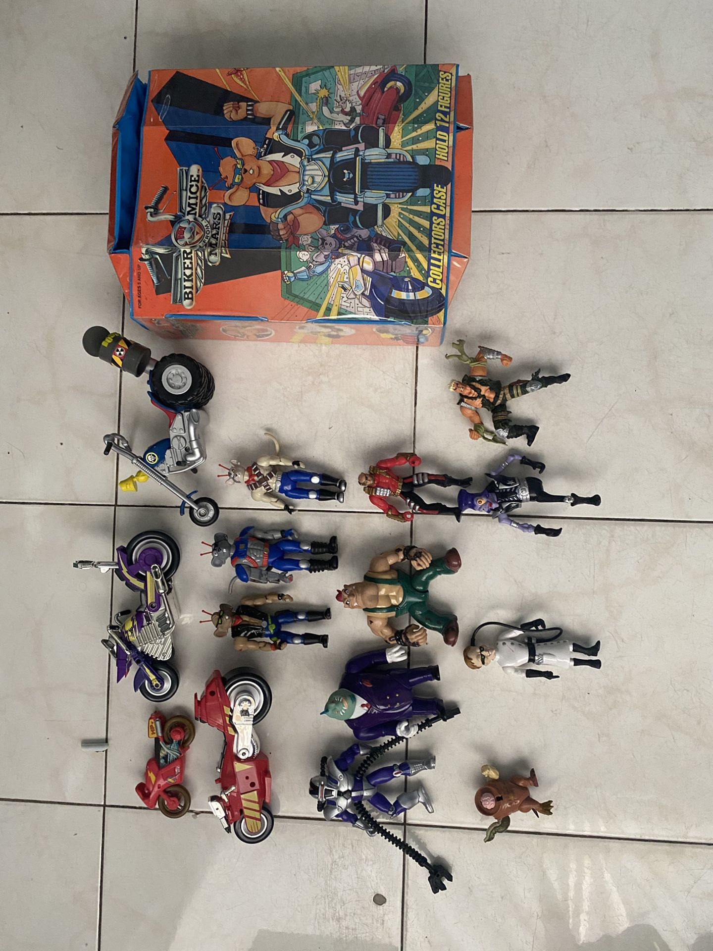 Biker Mice From Mars Action Figure Collection