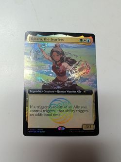 Magic the gathering Katara, the fearless sdcc 25 promo