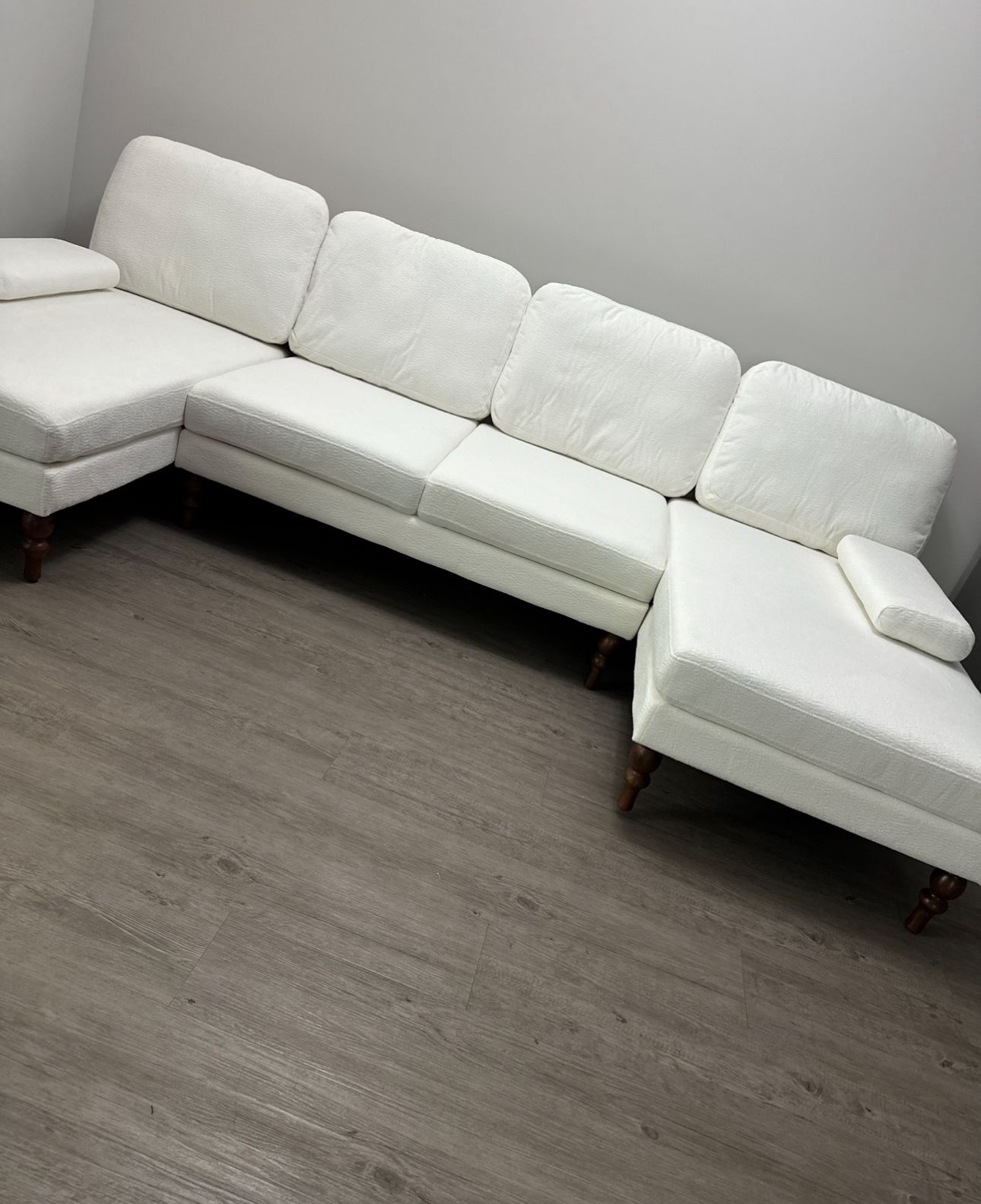 White Sectional Sofa
