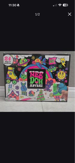 NeeDoh Advent Calendar 2026 - 24 Days of Squishy Surprises - New Sealed