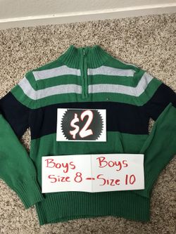 Boys size 8/10