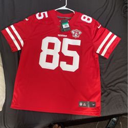 75th Anniversary Edition 49ers Jersey (George Kittle) XL