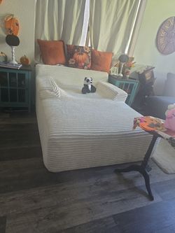White love seat