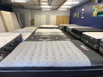 Pillow Top Mattress with Box Spring
