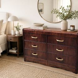 Vintage Solid Wood Dresser