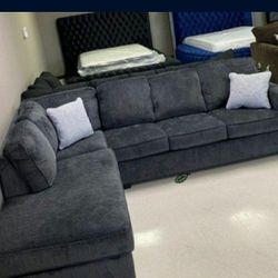 L Shaped Sectional Financing Available By ASHLEY 