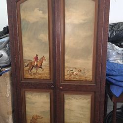 Painted English Cupboard