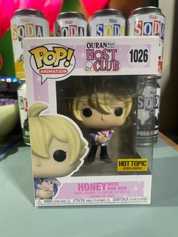 Funko Pop Animation Ouran High School Host Club Honey With Bun Bun Hot Topic Exclusive #1026