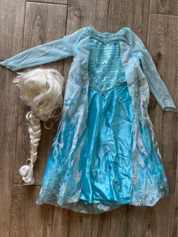 Elsa Halloween costume, size 8 years