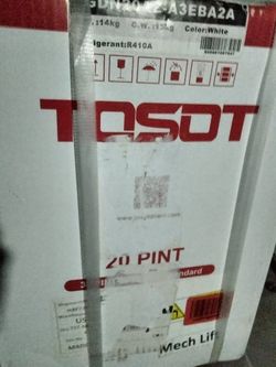 Tosot Dehumidifier Brand New