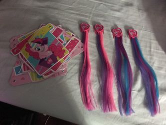 banner little pony and extenciones hair