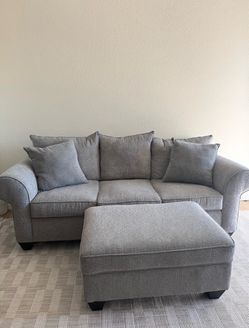 Sofa and ottom