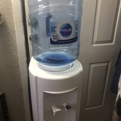 Water.  Dispenser.   