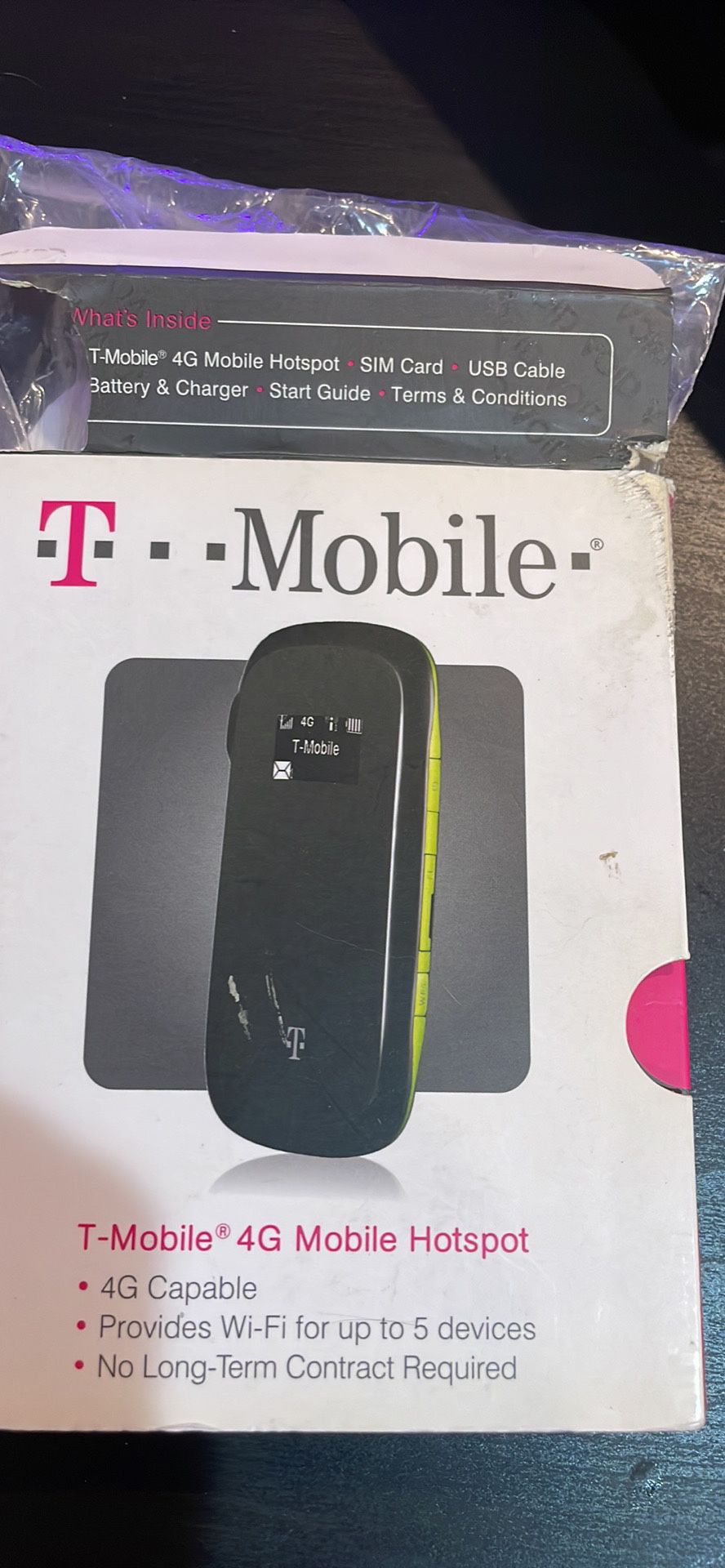 T-Mobile 4g Mobile Hotspot W/ Sim Card