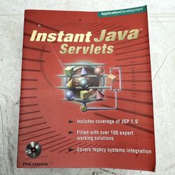 INSTANT ASP COMPONENTS (BOOK/-ROM PACKAGE) Servlents#R6