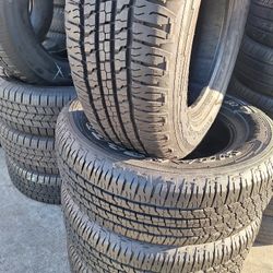 275/65/18/ GOODYEAR $300 SEMI NEW FOUR TIRES