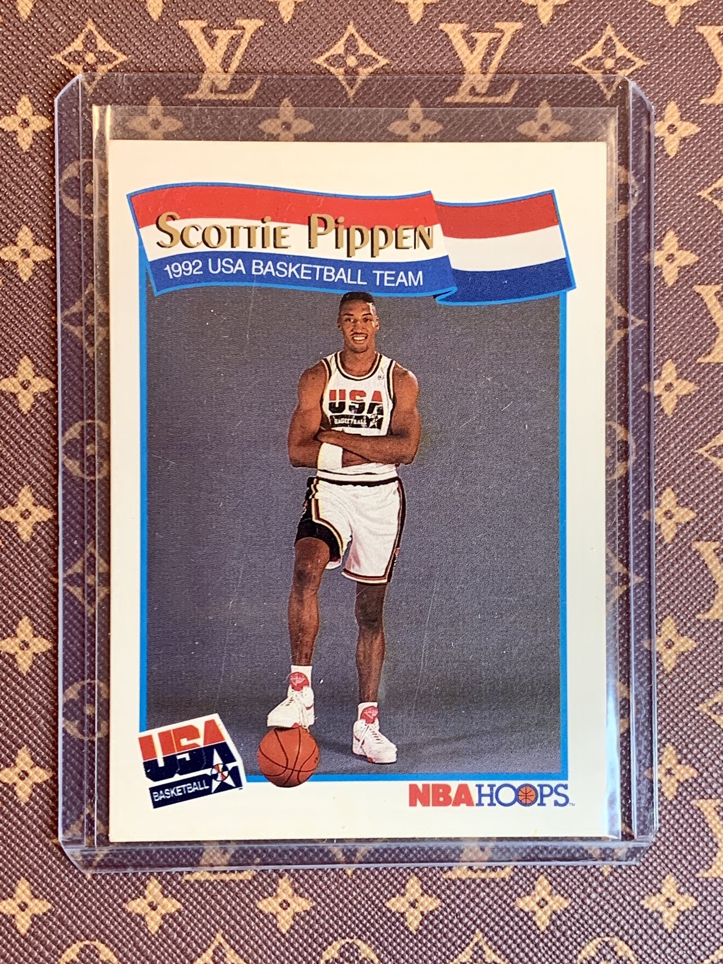 Chicago Bulls Great Scottie Pippen USA Basketball Card 🏀🔥