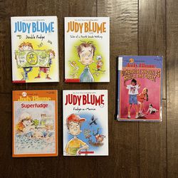 Judy Blume 5 Book Collection