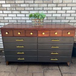 Refinished 6 Drawer Dresser