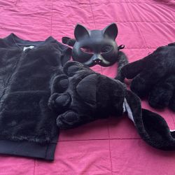 Cat Halloween costume for kids